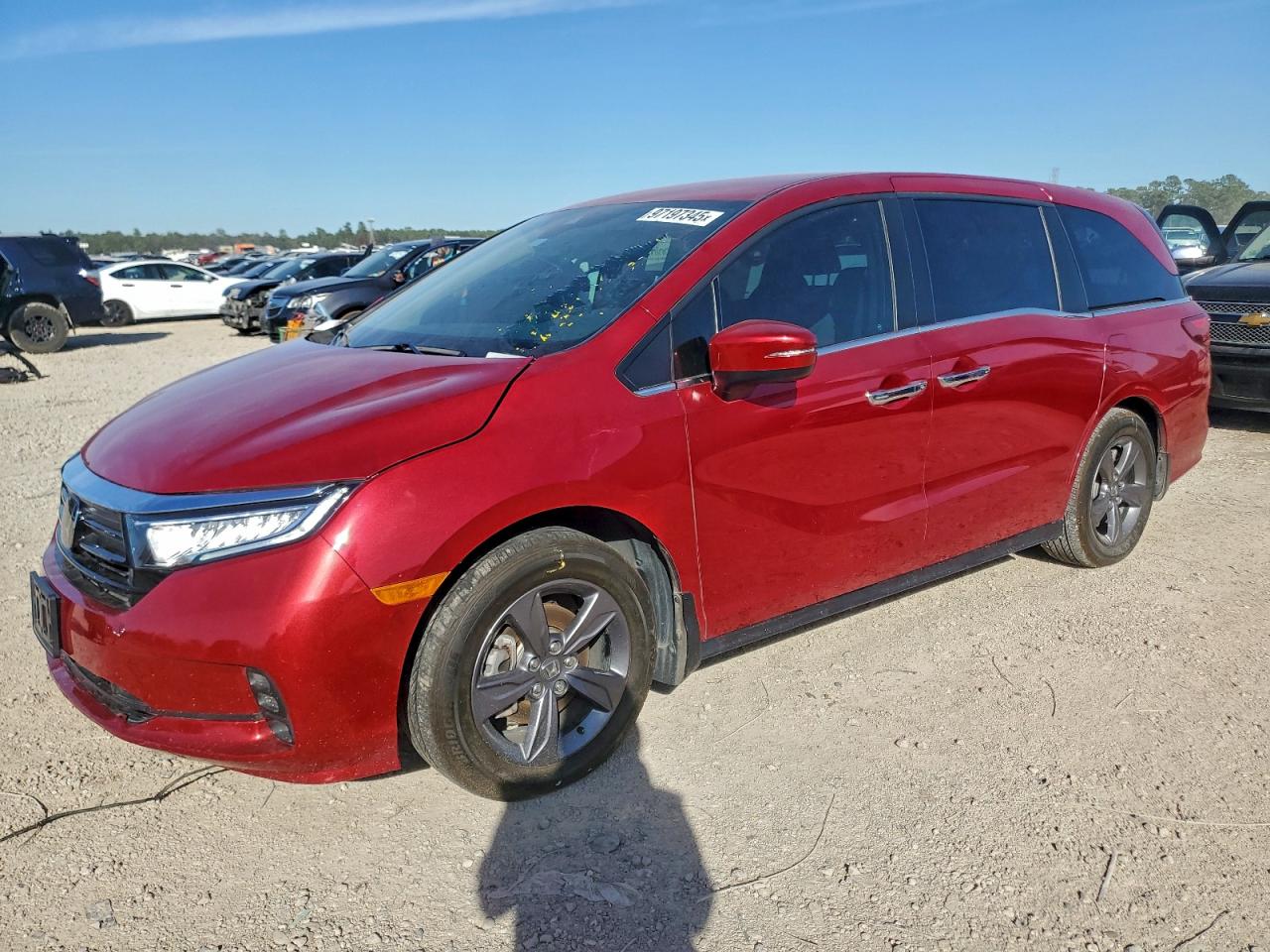 Lot #3317850910 2024 HONDA ODYSSEY EX