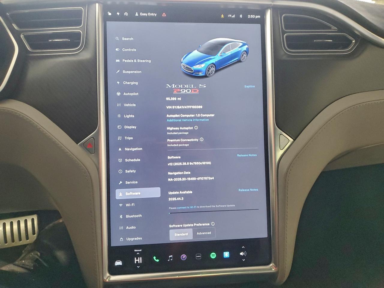 TESLA MODEL S P90D