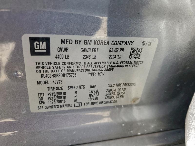2013 BUICK ENCORE PRE #3302730015