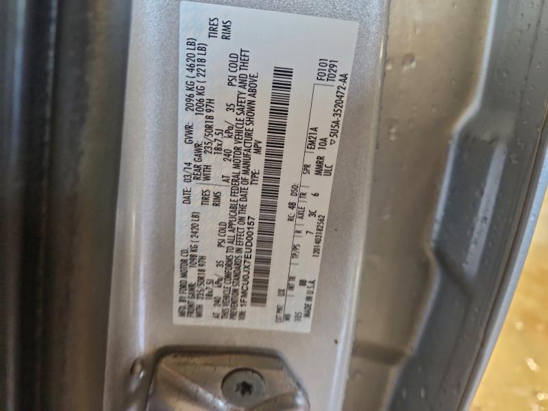 2014 FORD ESCAPE TIT #3309324991