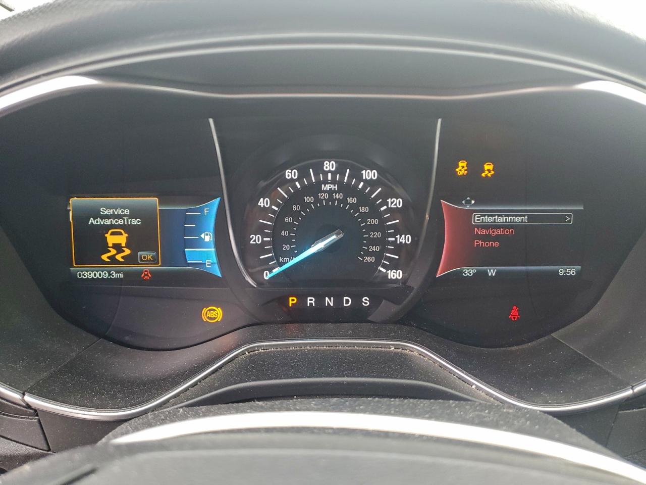 Lot #3319859151 2017 FORD FUSION TIT