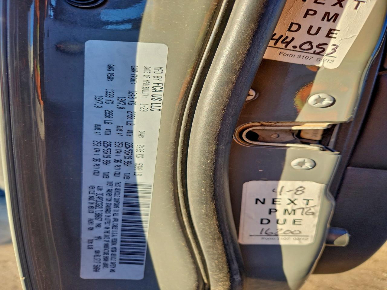 Lot #3316758413 2020 DODGE JOURNEY CR