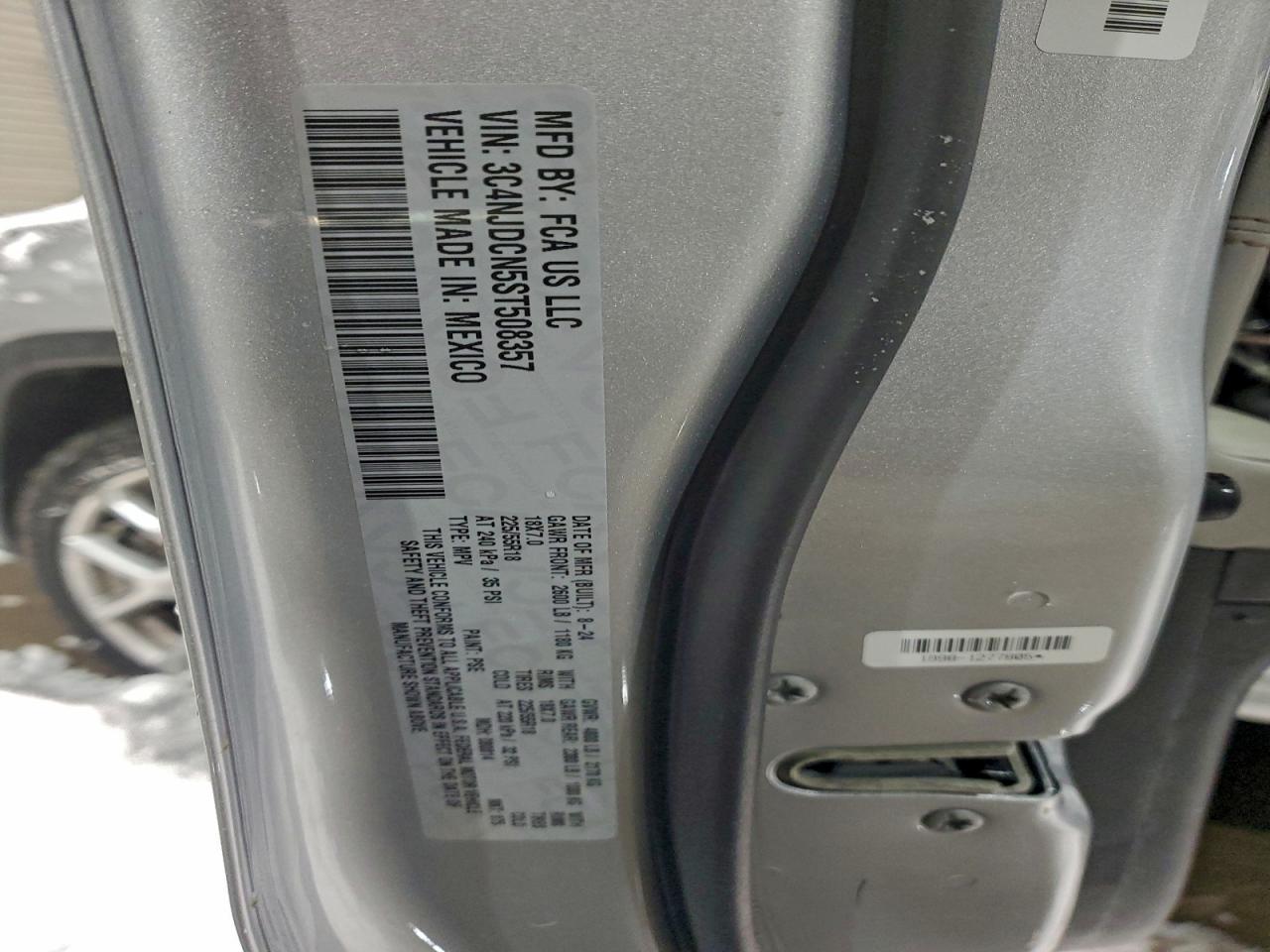 Lot #3319033253 2025 JEEP COMPASS LI