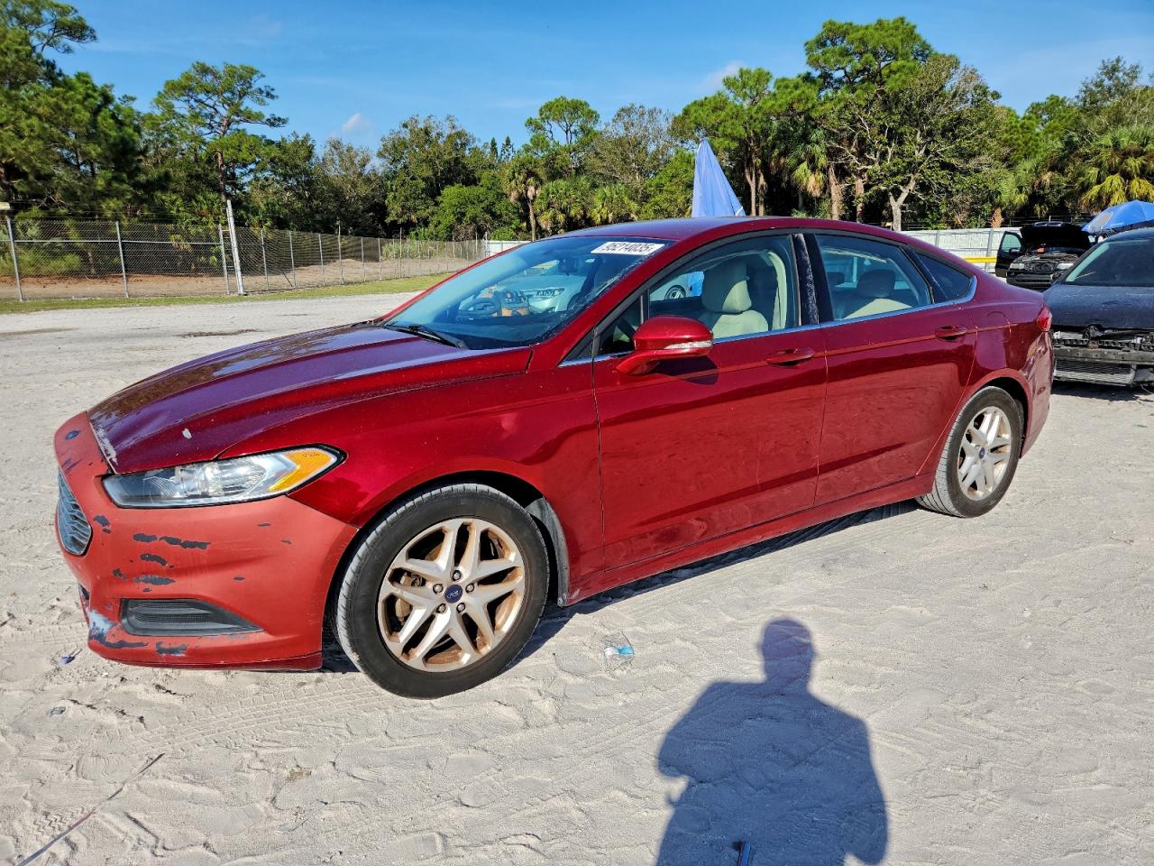 Lot #3305352323 2016 FORD FUSION SE