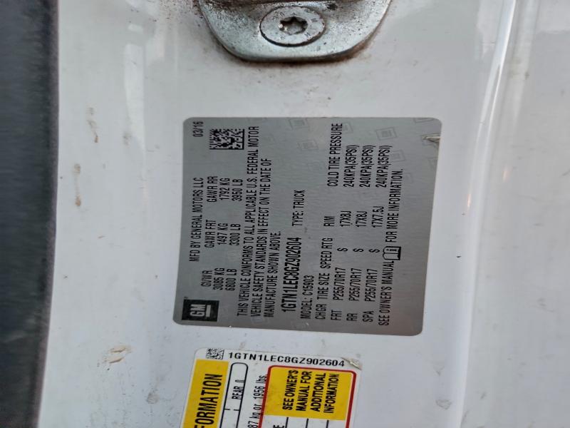 2016 GMC SIERRA C15 #3305579104