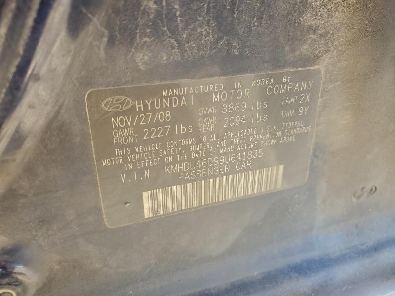 2009 HYUNDAI ELANTRA GL #3319139320