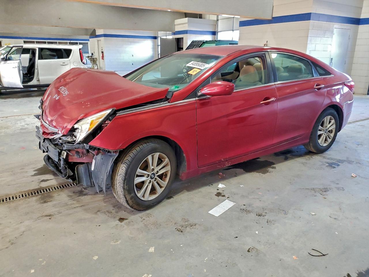 Lot #3304595453 2013 HYUNDAI SONATA GLS