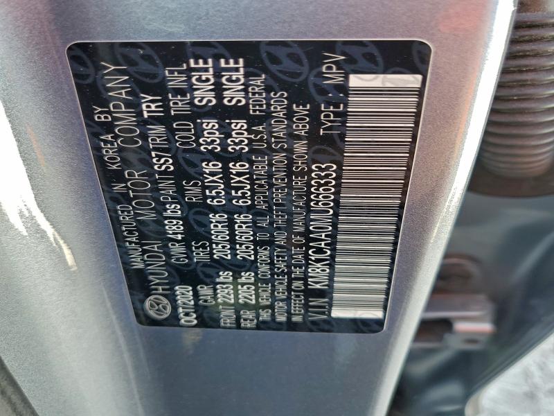 2021 HYUNDAI KONA SE #3310407977