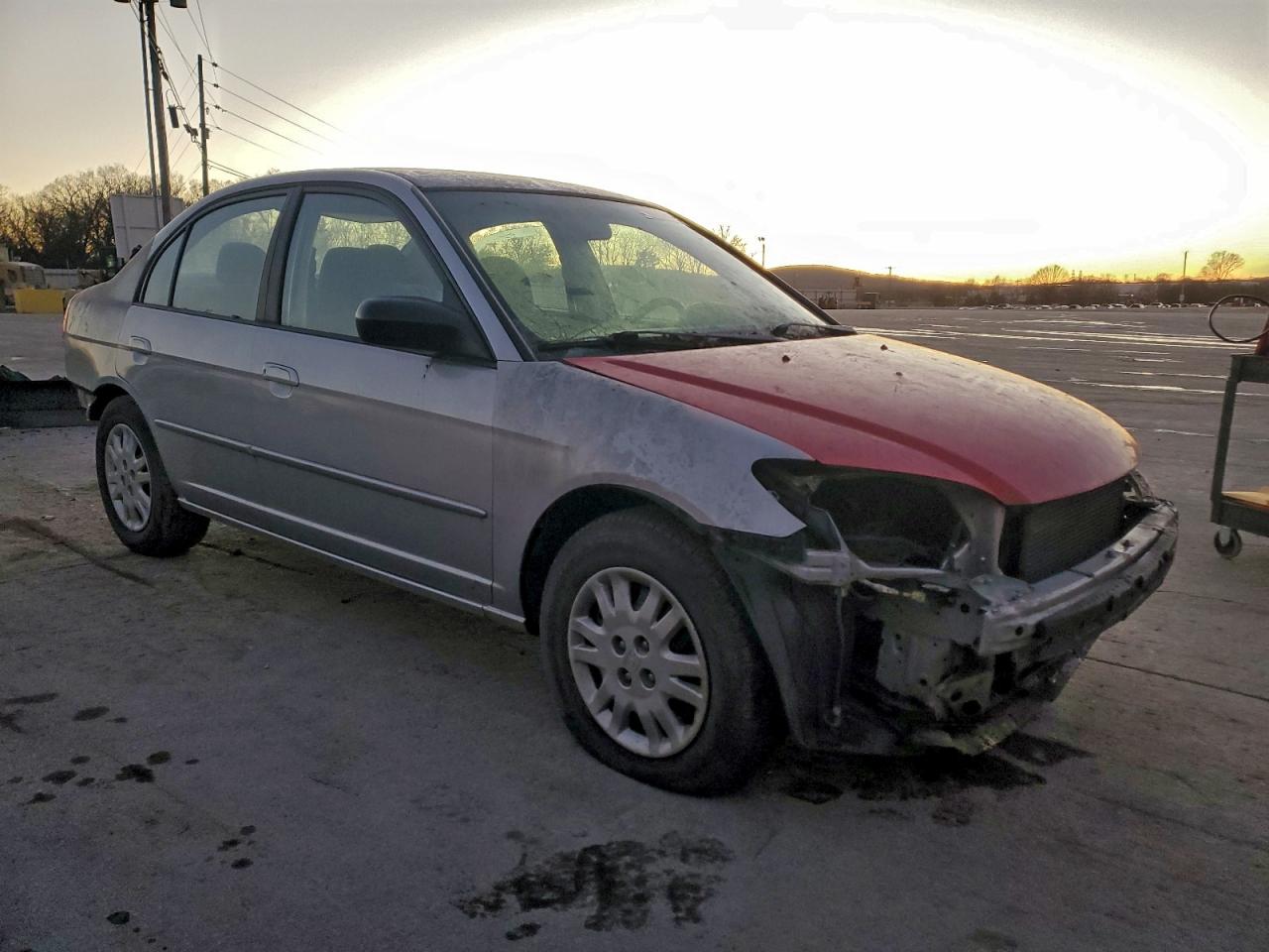 Lot #3317737077 2005 HONDA CIVIC LX