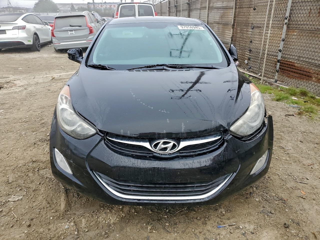Lot #3318020374 2013 HYUNDAI ELANTRA GL