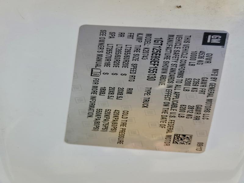 2014 GMC SIERRA K25 #3311482232