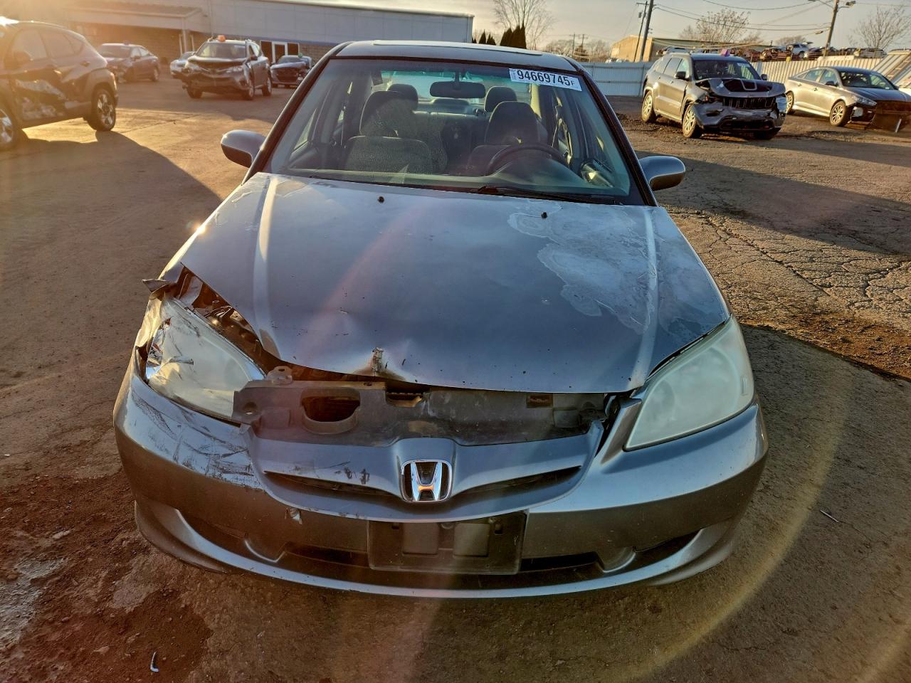 Lot #3312266795 2004 HONDA CIVIC EX
