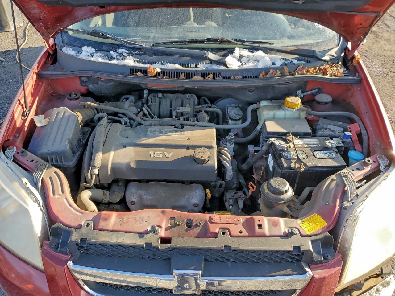 Lot #3315961167 2007 CHEVROLET AVEO BASE