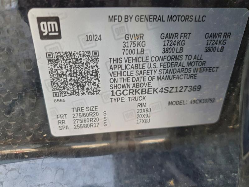 2025 CHEVROLET SILVERADO #3309506615