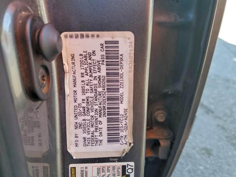 2005 TOYOTA COROLLA CE #3305605806