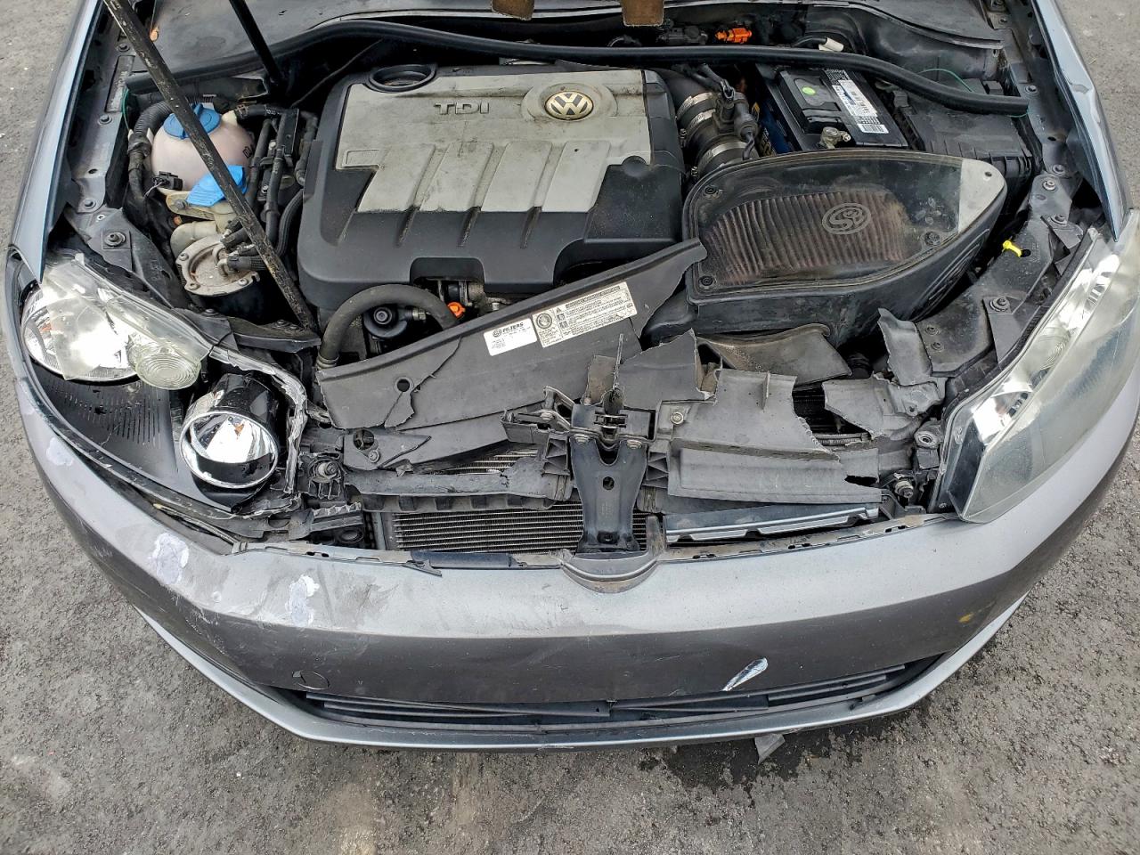 Lot #3309286629 2011 VOLKSWAGEN JETTA TDI