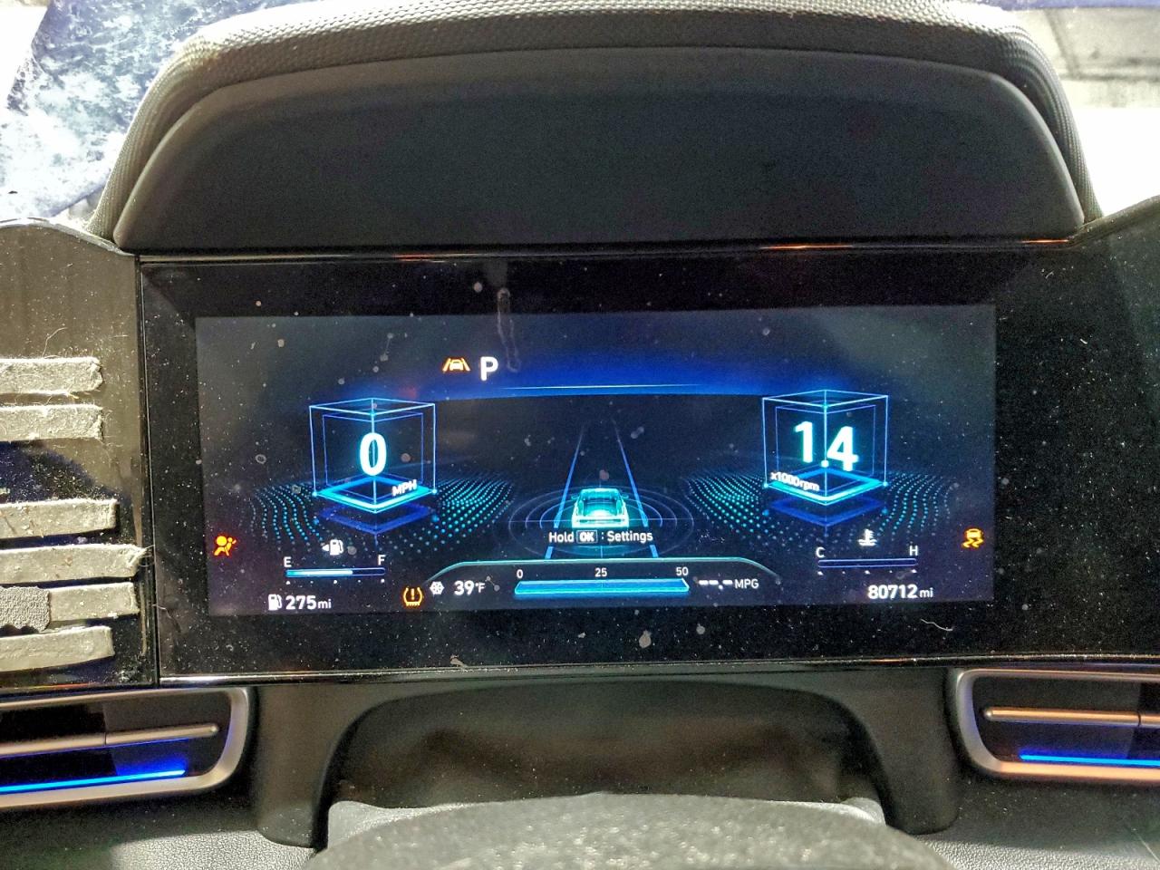 Lot #3304565439 2021 HYUNDAI ELANTRA LI