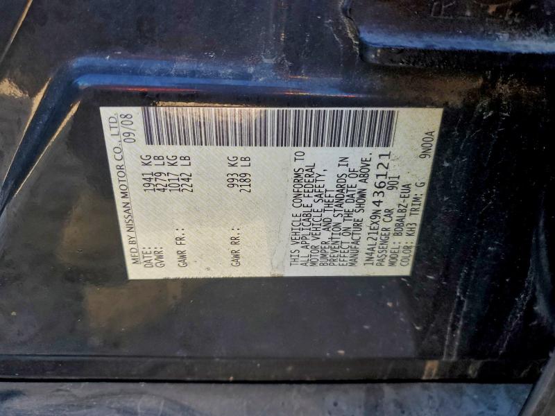 2009 NISSAN ALTIMA 2.5 #3310437297