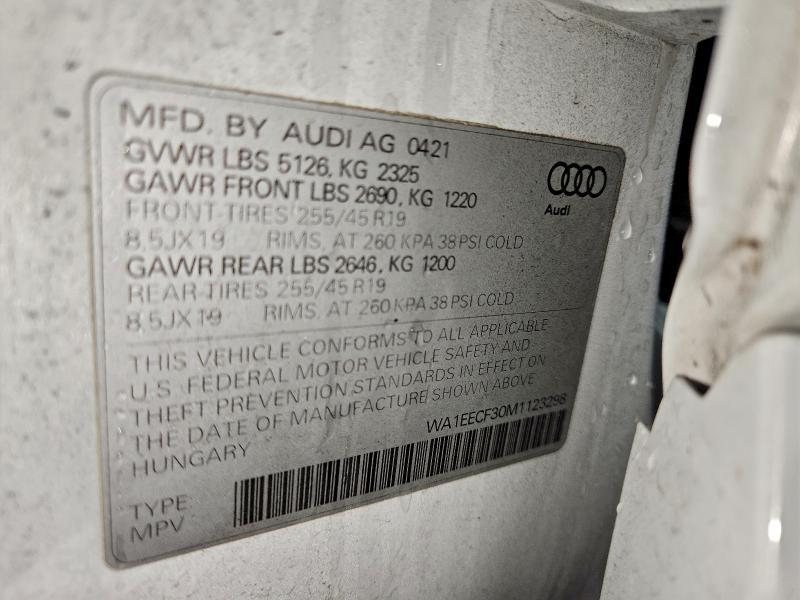 2021 AUDI Q3 PREMIUM #3319032253