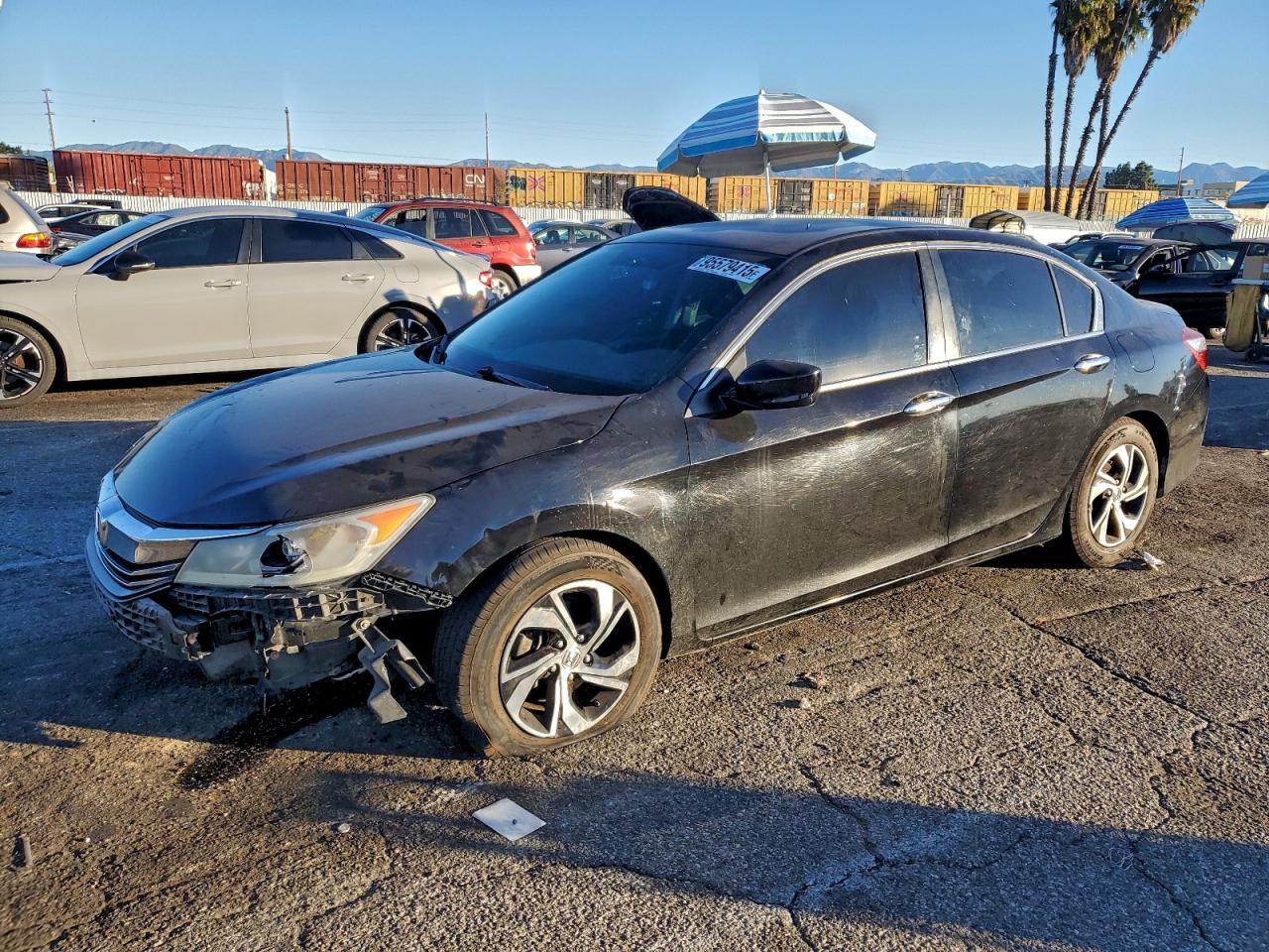 Lot #3317056990 2016 HONDA ACCORD LX