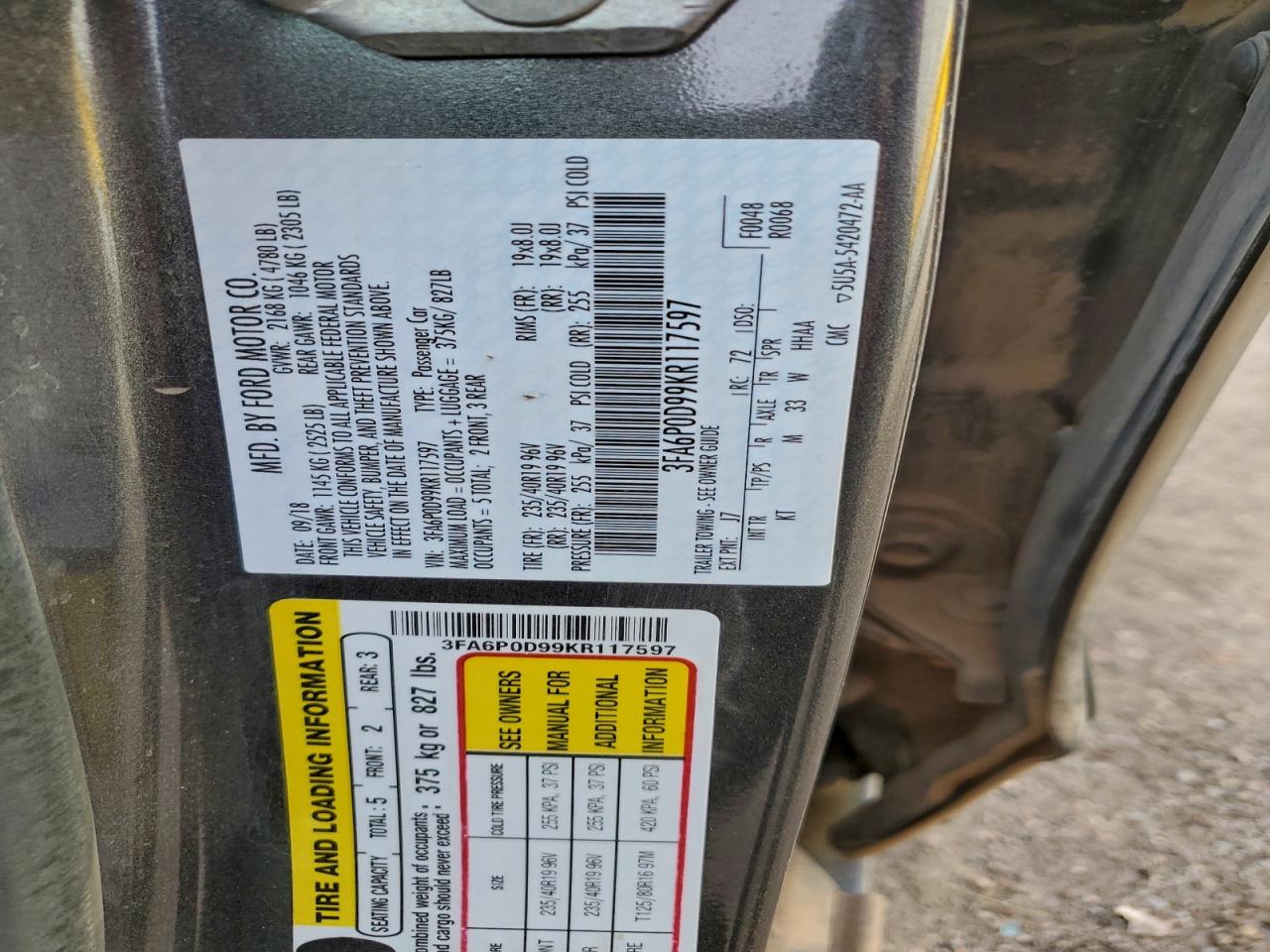 FORD FUSION TITANIUM