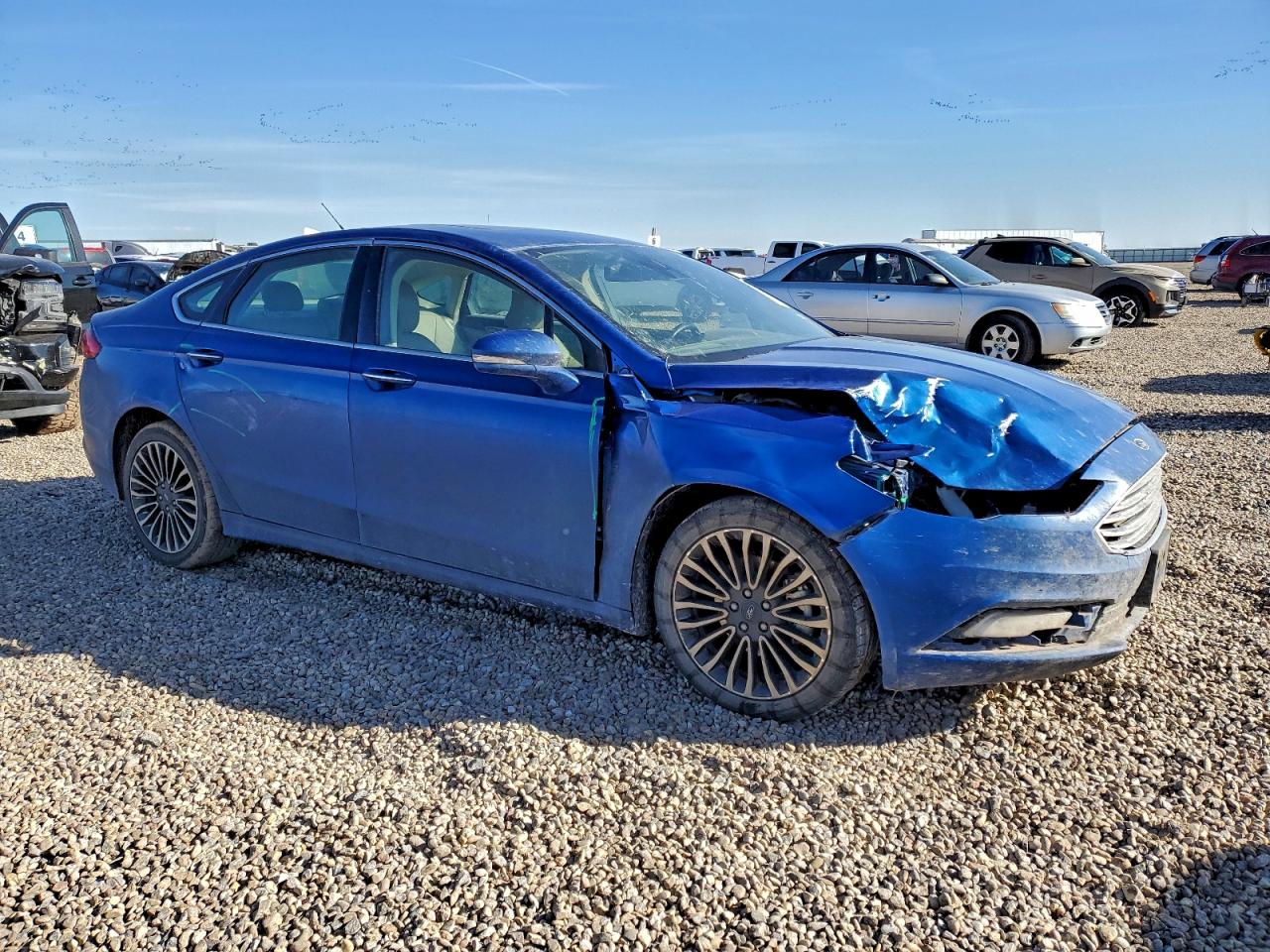 Lot #3305679727 2017 FORD FUSION SE