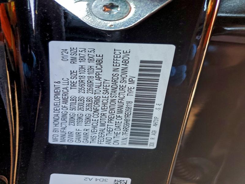 2024 HONDA CR-V SPORT #3305302346