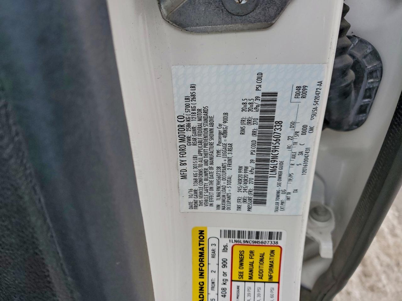 LINCOLN CONTINENTAL RESERVE