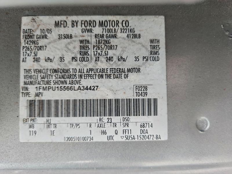 2006 FORD EXPEDITION #3310527091