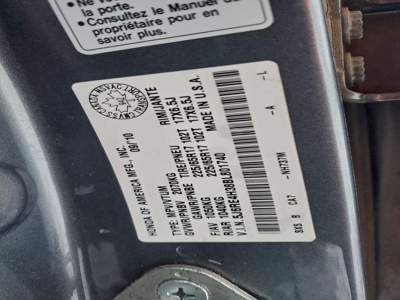 2011 HONDA CR-V LX #3302821921