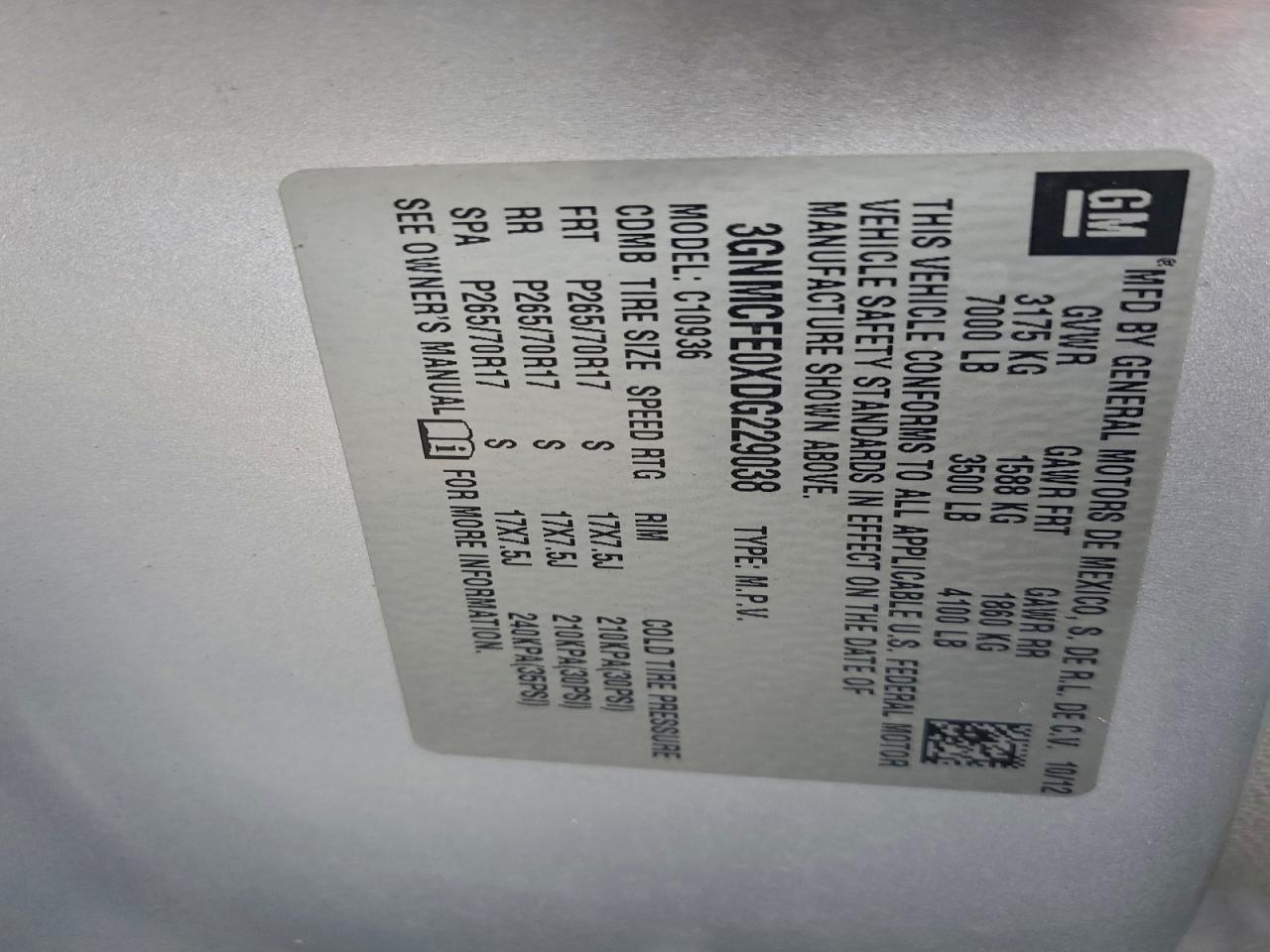 CHEVROLET AVALANCHE LT