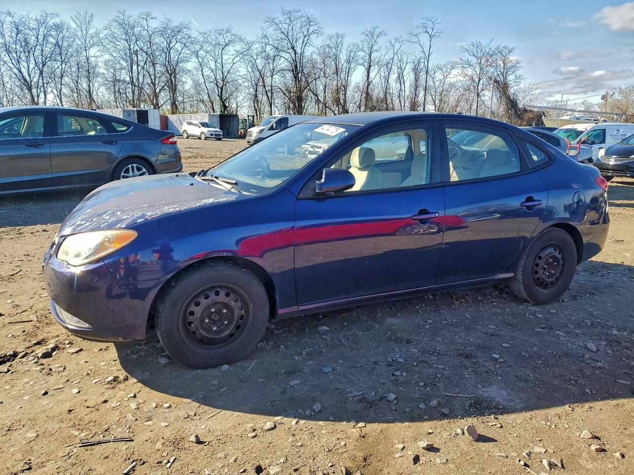 Lot #3301857028 2009 HYUNDAI ELANTRA GL