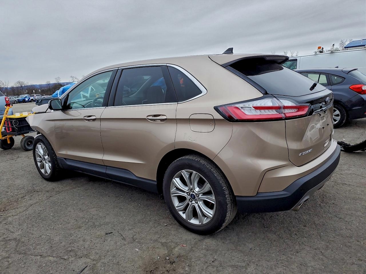 Lot #3311622252 2020 FORD EDGE TITAN