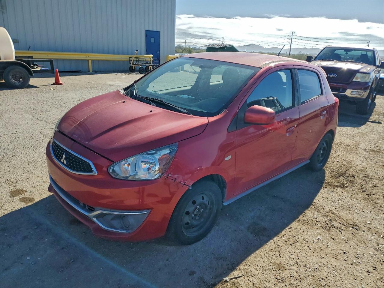 Lot #3318094392 2017 MITSUBISHI MIRAGE ES