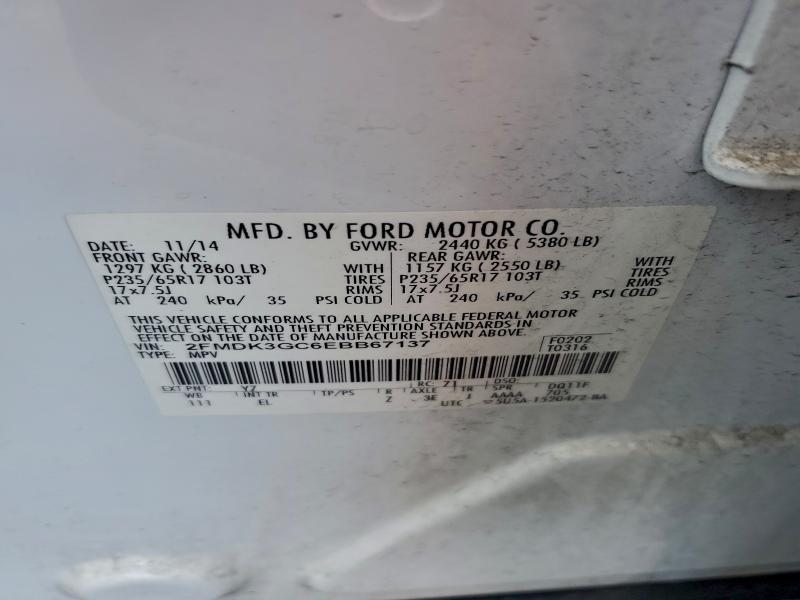 2014 FORD EDGE SE #3303709522