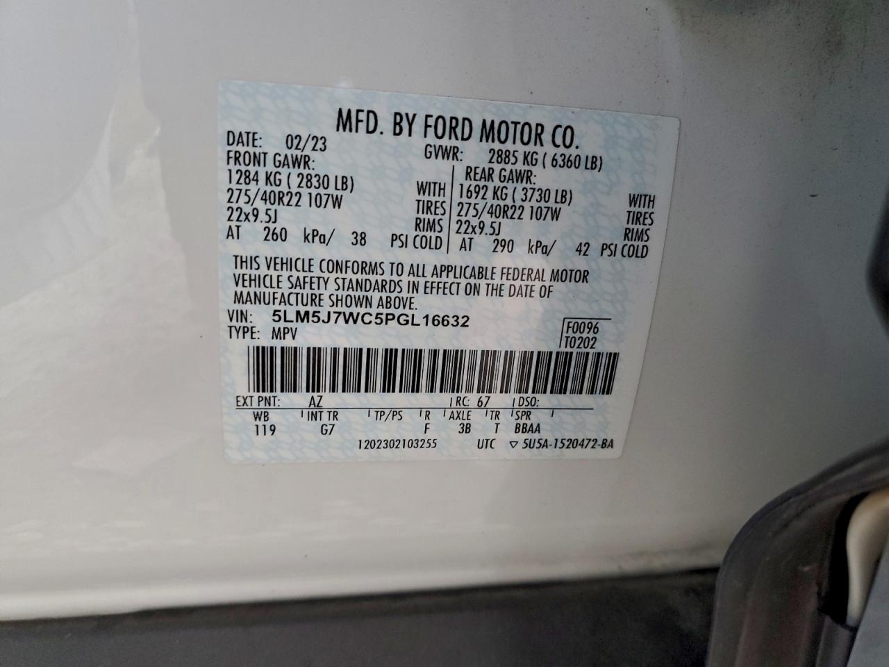 LINCOLN AVIATOR RESERVE