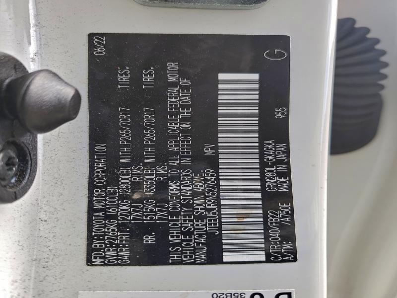 2022 TOYOTA 4RUNNER SR #3315955140