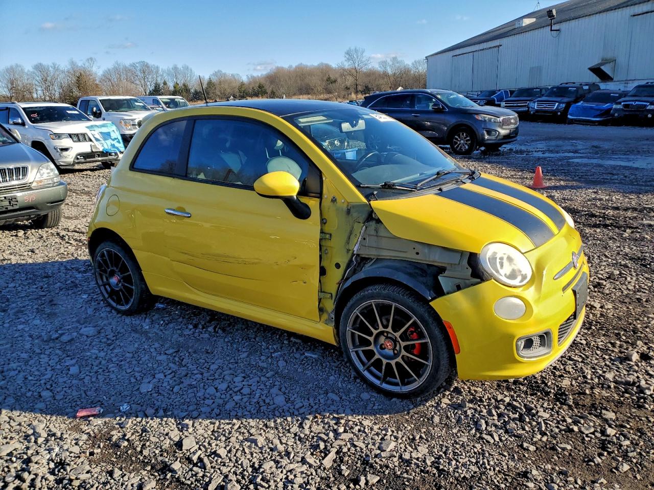 Lot #3311719247 2012 FIAT 500 SPORT