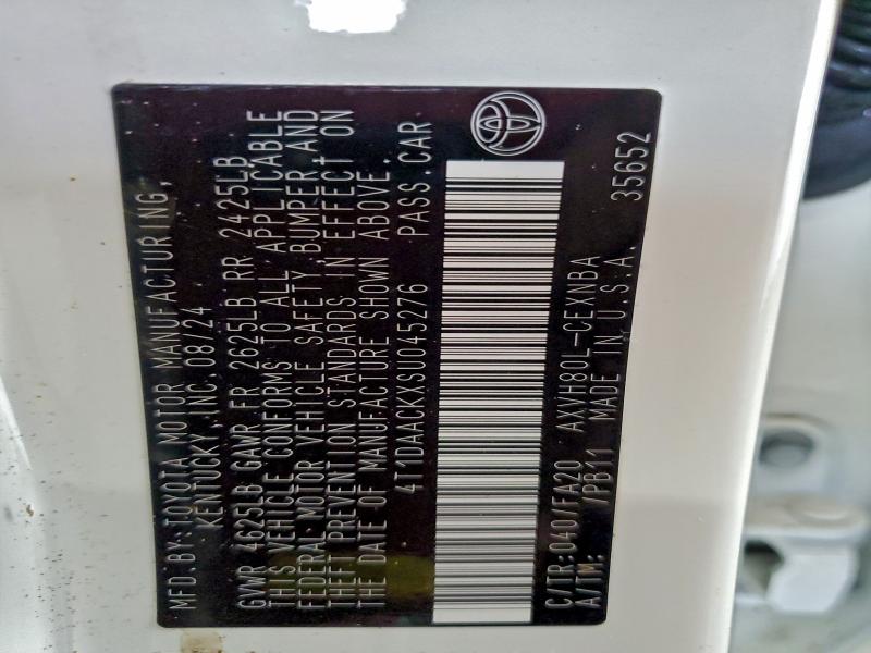 2025 TOYOTA CAMRY LE #3309527589