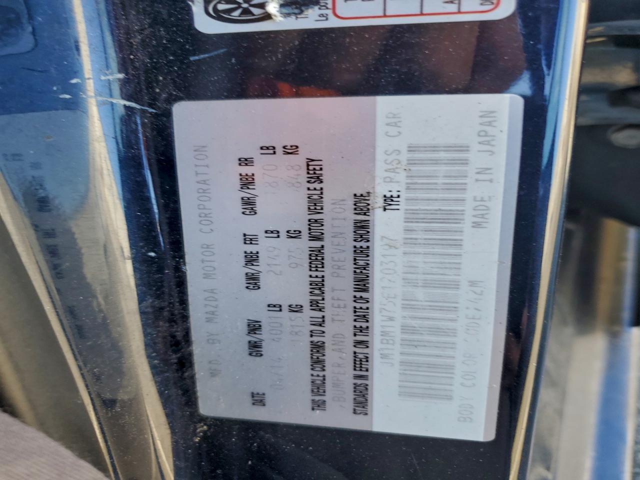 MAZDA 3 GRAND TOURING