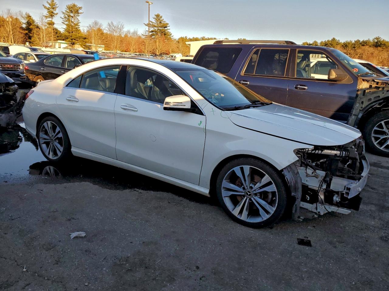 Lot #3316003094 2018 MERCEDES-BENZ CLA 250 4M