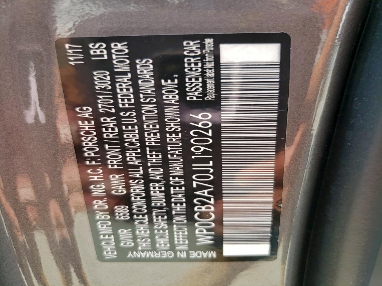 PORSCHE PANAMERA 4S SPORT TURISMO