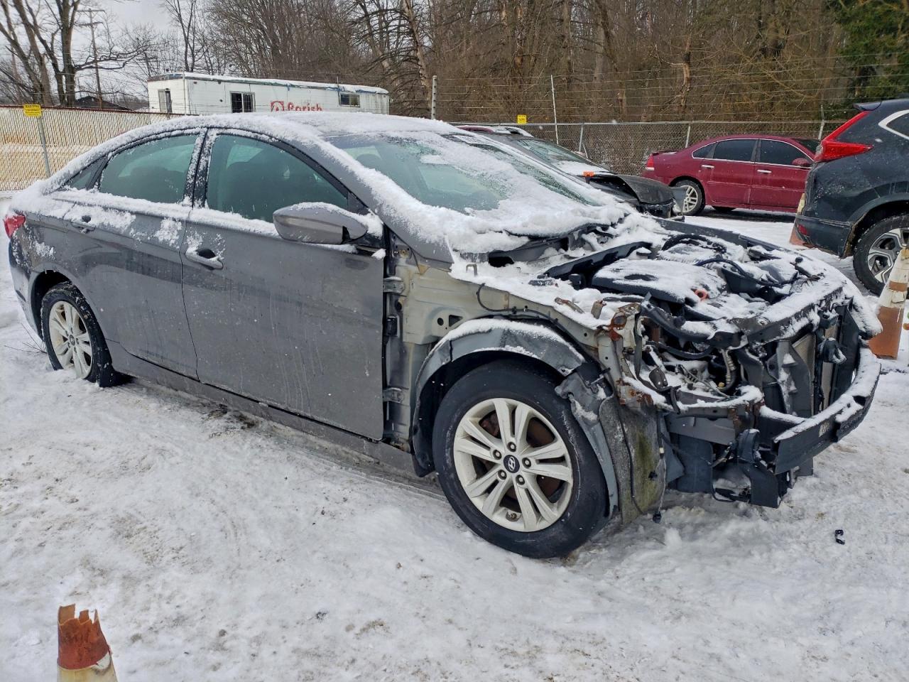 Lot #3316780413 2011 HYUNDAI SONATA GLS