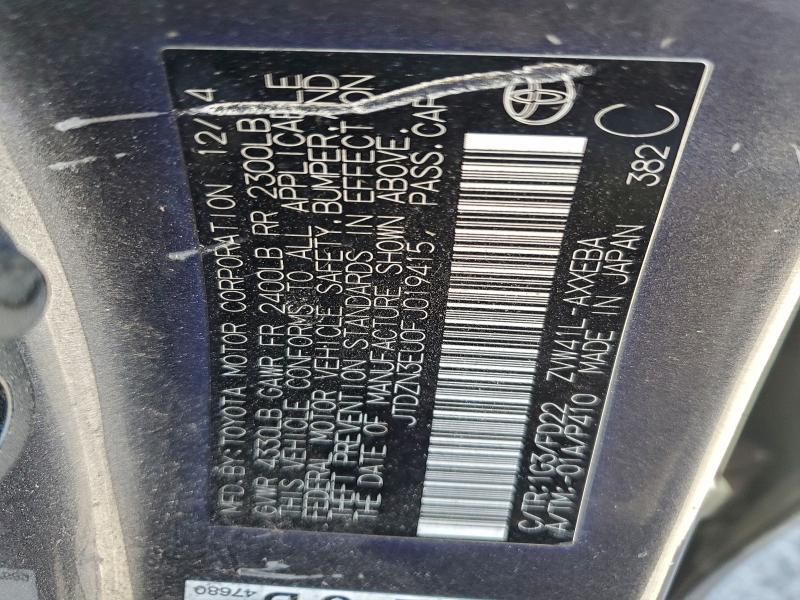 2015 TOYOTA PRIUS V #3303979726