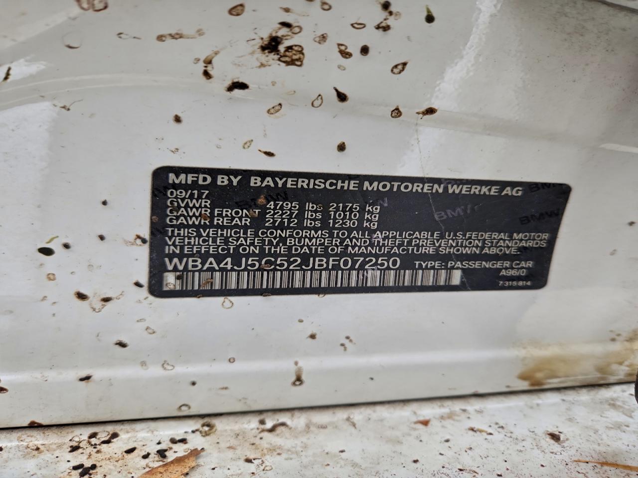 BMW 4 SERIES GRAN COUPE GRAN COUPE