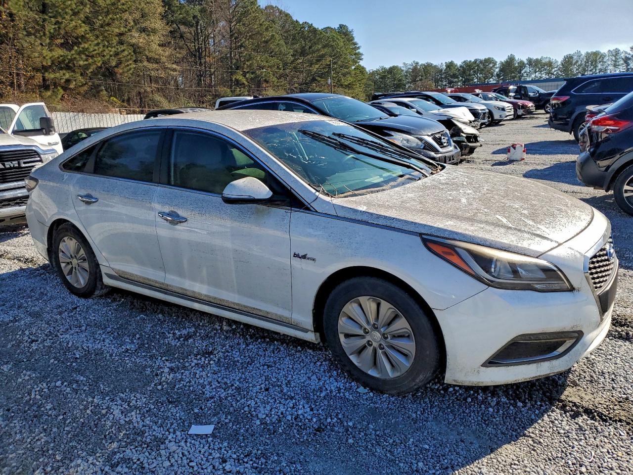 Lot #3316813413 2017 HYUNDAI SONATA HYB