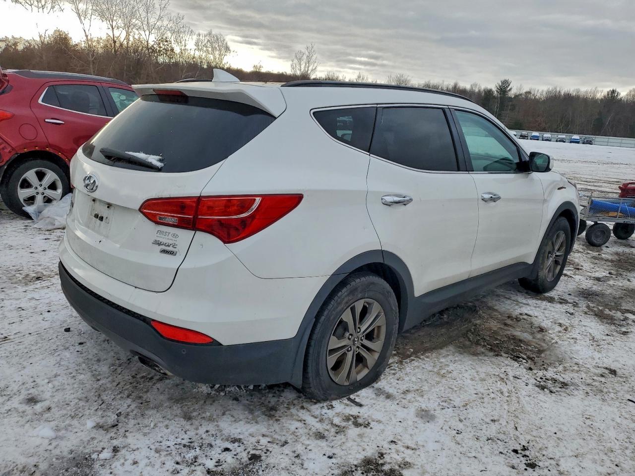 Lot #3317831205 2014 HYUNDAI SANTA FE S