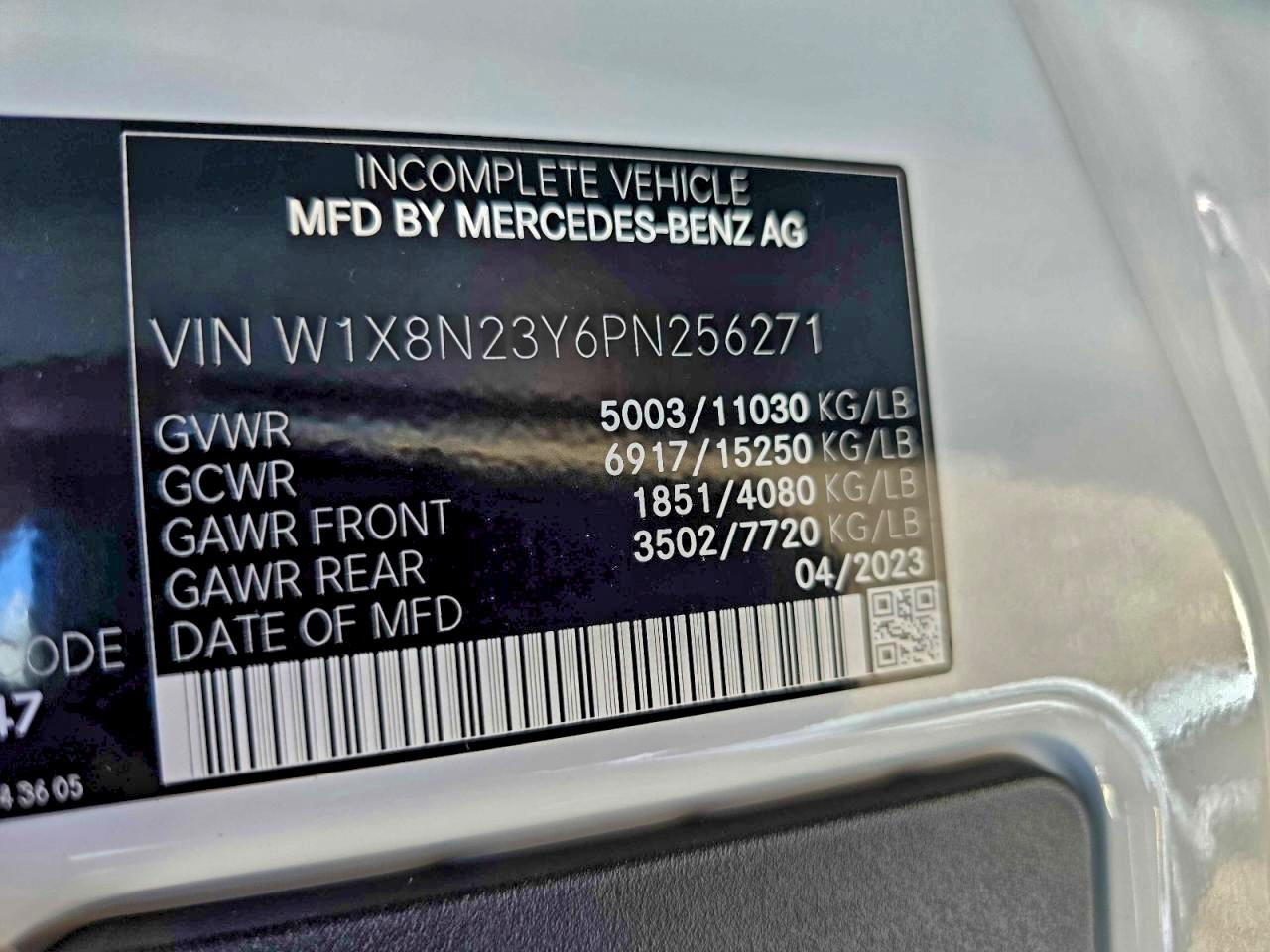 Lot #3308233210 2023 MERCEDES-BENZ SPRINTER 3