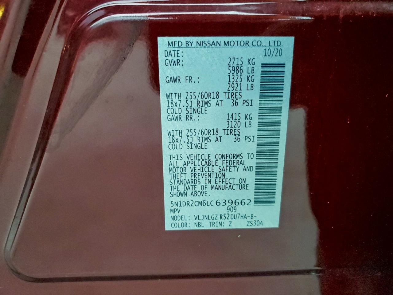 NISSAN PATHFINDER SL