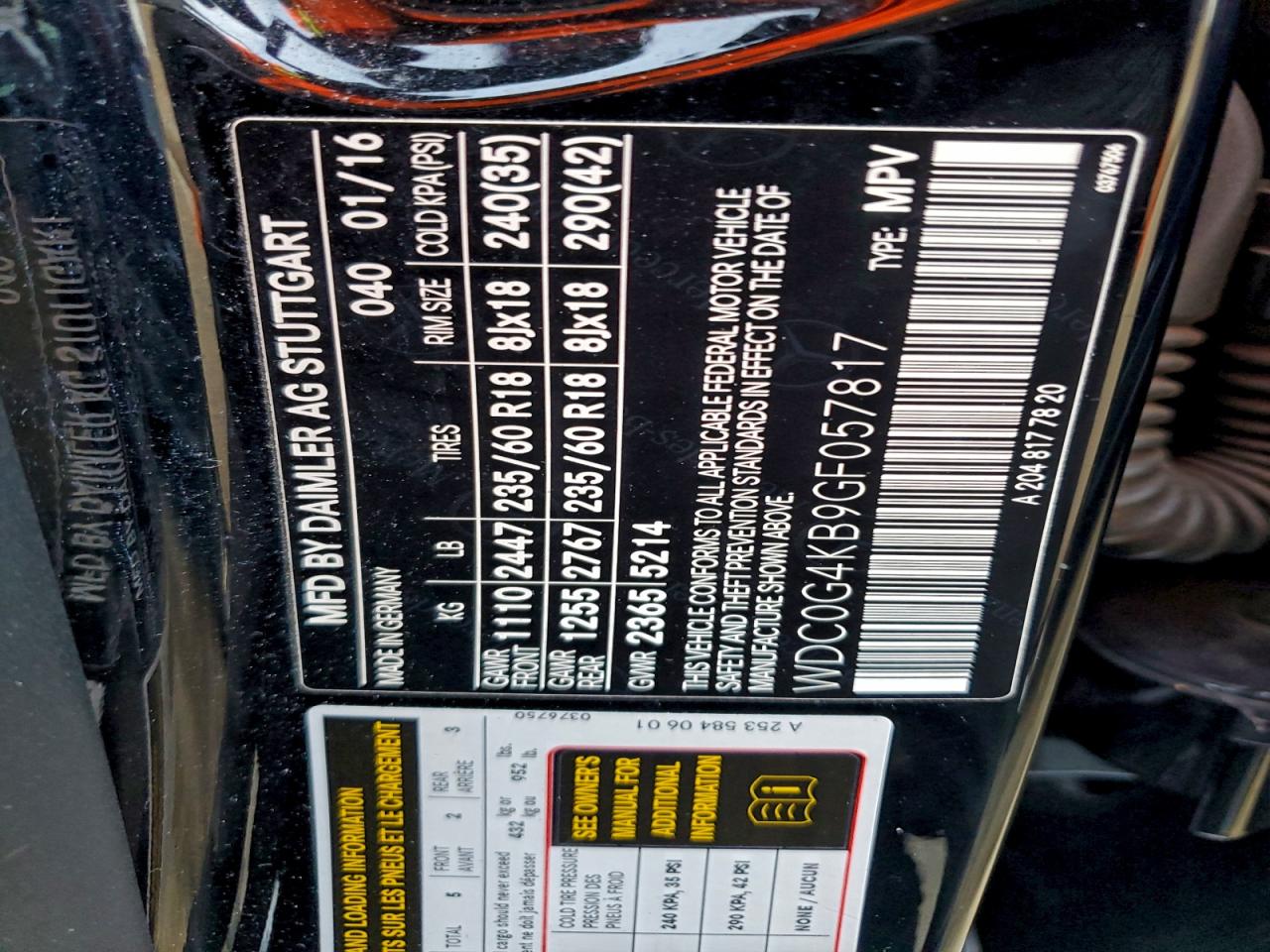 MERCEDES-BENZ GLC-CLASS 300 4MATIC